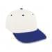 White Prostyle Structured-Royal Blue Visor, Eyelets