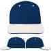 USA Made Navy-White Prostyle Structured Cap