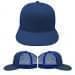 Navy-Royal Blue Eyelets Mesh Back Velcro Prostyle, Virtual Image