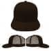 Black Eyelets Mesh Back Snapback Prostyle, Virtual Image