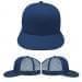 Navy Eyelets Mesh Back Velcro Prostyle, Virtual Image