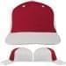 USA Made Red-White Prostyle Structured Cap