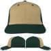 USA Made Khaki-Hunter Green Prostyle Structured Cap