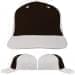 USA Made Black-White Prostyle Structured Cap