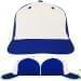 USA Made White-Royal Blue Prostyle Structured Cap