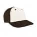 White Prostyle Structured-Black Back Half, Visor