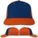 USA Made Navy-Orange Prostyle Structured Cap