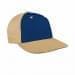Navy Prostyle Structured-Khaki Back Half, Visor