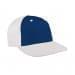 Navy Prostyle Structured-White Back Half, Visor