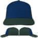 USA Made Navy-Hunter Green Prostyle Structured Cap