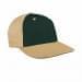 Hunter Green Prostyle Structured-Khaki Back Half, Visor