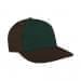 Hunter Green Prostyle Structured-Black Back Half, Visor