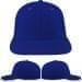 USA Made Royal Blue-Red Prostyle Structured Cap
