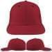 USA Made Red-Black Prostyle Structured Cap