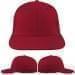 USA Made Red-Navy Prostyle Structured Cap
