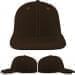 USA Made Black-Orange Prostyle Structured Cap