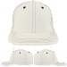 USA Made White-Black Prostyle Structured Cap