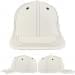 USA Made White-Hunter Green Prostyle Structured Cap