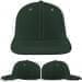 USA Made Hunter Green-Khaki Prostyle Structured Cap