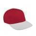 Red Prostyle Structured-White Button, Visor