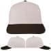 USA Made Putty-Black Prostyle Structured Cap