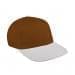 Brown Prostyle Structured-White Button, Visor
