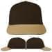 USA Made Black-Khaki Prostyle Structured Cap
