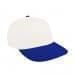 White Prostyle Structured-Royal Blue Button, Visor