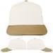 USA Made White-Khaki Prostyle Structured Cap