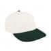 White Prostyle Structured-Hunter Green Button, Visor