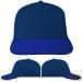 USA Made Navy-Royal Blue Prostyle Structured Cap