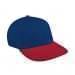 Navy Prostyle Structured-Red Button, Visor