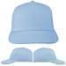 USA Made Light Blue Prostyle Structured Cap