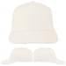 USA Made White Prostyle Structured Cap