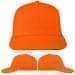 USA Made Blaze Orange Prostyle Structured Cap