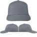 USA Made Heather Grey Prostyle Structured Cap