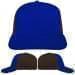 USA Made Royal Blue-Black Prostyle Structured Cap