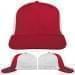 USA Made Red-White Prostyle Structured Cap