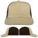 USA Made Khaki-Black Prostyle Structured Cap
