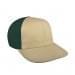 Khaki Prostyle Structured-Hunter Green Back Half