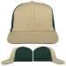 USA Made Khaki-Hunter Green Prostyle Structured Cap