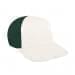 White Prostyle Structured-Hunter Green Back Half