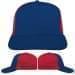 USA Made Navy-Red Prostyle Structured Cap