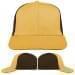 USA Made Athletic Gold-Black Prostyle Structured Cap