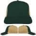USA Made Hunter Green-Khaki Prostyle Structured Cap