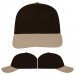 Black-Khaki Domestic Slide Buckle Dad Cap VIRTUAL Image