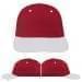 USA Made Red-White Unstructured "Dad" Cap