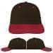 USA Made Black-Red Unstructured "Dad" Cap