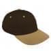 Black Unstructured "Dad"-Khaki Visor, Eyelets