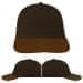 USA Made Black-Light Brown Unstructured "Dad" Cap